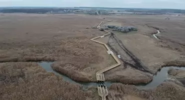 Kładka Waniewo-Śliwno znowu zaprasza. Podlaska atrakcja otwarta dla turystów 