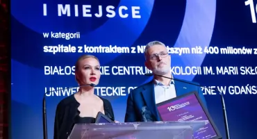 Triumf białostockiej onkologii: BCO najlepiej zarządzanym szpitalem w Polsce (WIDEO)