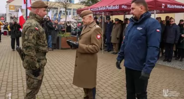Uroczysta przysięga w Bielsku Podlaskim: 1 Podlaska Brygada Obrony Terytorialnej ma prawie 100 nowych żołnierzy!