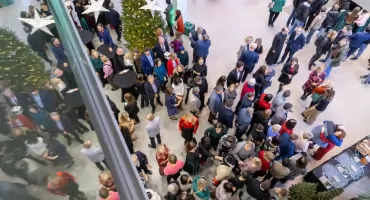 Wigilijna atmosfera na Politechnice Białostockiej: Rodzinne spotkanie wspólnoty akademickiej