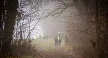 Poszukiwania w zimowym terenie. Służby doskonaliły współpracę w Giełczynie