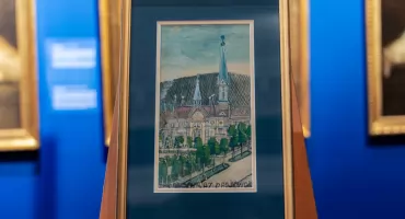 Widok z Krynicy Nikifora Krynickiego Zabytkiem Miesiąca w Muzeum Podlaskim