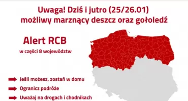 Pomarańczowy alert dla całego Podlasia. Idzie „szklanka”, RCB ostrzega mieszkańców