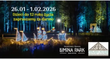 Zimowe ferie w blasku świateł. Darmowe wejścia dla dzieci do Lumina Park Białystok