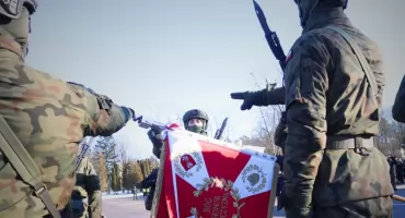 Ferie z WOT zakończone przysięgą. 1. Podlaska Brygada Obrony Terytorialnej z nowymi żołnierzami
