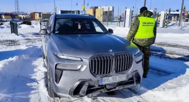Luksusowe auta przejęte na granicy 