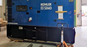 Agregat z likwidacji nielegalnej fabryki papierosów trafił do gminy Łapy