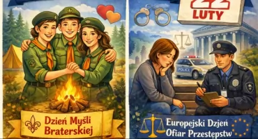  Kalendarz pamięci i odpowiedzialności: Dzień Myśli Braterskiej i Europejski Dzień Ofiar Przestępstw