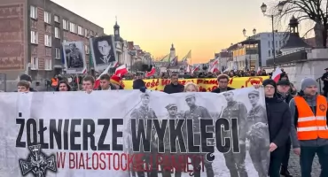 Przysięgaliśmy na Orła i na Krzyż. Białystok oddał hołd Niezłomnym w XV Marszu Pamięci Żołnierzy Wyklętych