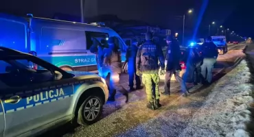 Kurier wpadł w Grajewie. Skoda zamiast na zachód Europy, pojechała na policyjny parking