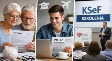 Podatki bez tajemnic: KAS szkoli przedsiębiorców z KSeF i przypomina o rozliczeniach PIT dla młodych oraz seniorów