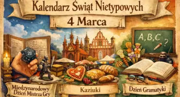 4 Marca - Międzynarodowy Dzień Mistrza Gry, Kaziuki I Dzień Gramatyki