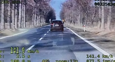 Brawura na drogach: rekordowy mandat w Miastkowie i motocyklista przed sądem