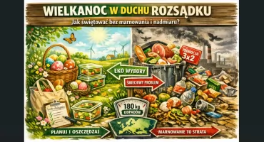 Wielkanoc w duchu rozsądku. Jak świętować bez marnowania i nadmiaru?