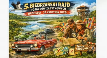 Biebrzański Rajd Pojazdów Zabytkowych wraca do Radziłowa – przed nami 5. edycja wydarzenia