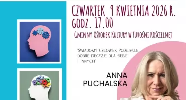 Turośń Kościelna zaprasza: Czas na siebie. Poznaj metodę Feldenkraisa z Anną Puchalską