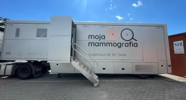 Zbadaj piersi tej wiosny w mammobusie