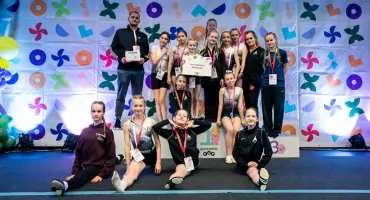 Deszcz medali dla Akrobatyki Białystok