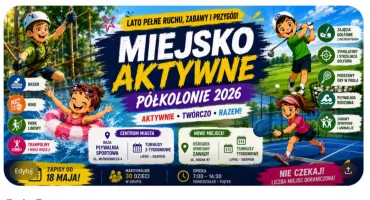 Miejskoaktywne Półkolonie 2026. BOSiR przygotował dwie wakacyjne propozycje dla dzieci