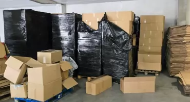 Wielki cios w tytoniowe podziemie. Podlaska KAS przejęła gigantyczną kontrabandę