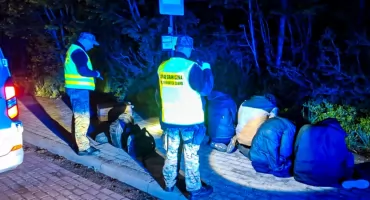 Toyota pełna migrantów. Straż Graniczna udaremniła przemyt