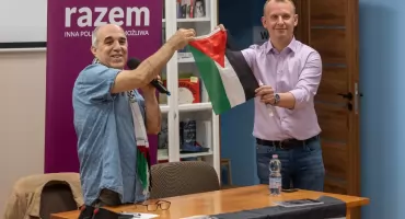 Głos Palestyny w Białymstoku. Przeżył masakrę, dziś pisze o cierpieniu Gazy