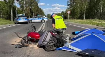 Tragedia w Grabówce. Śmiertelny wypadek na DK 65