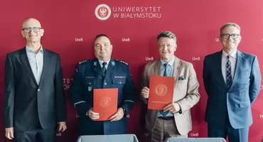 Historyczne porozumienie białostockiego Uniwersytetu z Policją