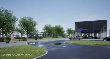 Kolej wróciła do Łomży. Kiedy nowy dworzec? 