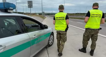 Straż Graniczna rozbiła cztery grupy migrantów i zatrzymała kuriera
