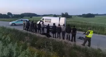 Akcja Straży Granicznej w Kielcach. Kurierzy z Podlasia wpadli w ręce mundurowych!