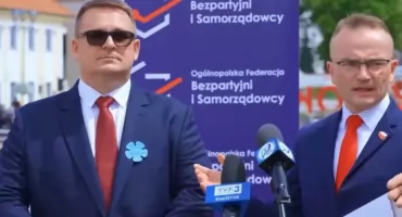 Sojusz z PiS, jedynka z Łap i podpisy do referndum. Bezpartyjni Samorządowcy ruszyli do walki o samorząd! (WIDEO)