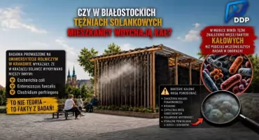 Czy białostockie tężnie są bezpieczne dla zdrowia? Radny Dębowski pyta o bakterie
