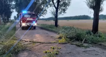 Po sobotnich gwałtownych burzach nad Podlasiem. Strażacy interweniowali ponad 80 razy