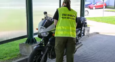 Akcja Straży Granicznej: Odzyskali kampera i motocykl!