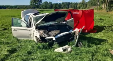Tragedia w powiecie białostockim: Jedna osoba nie żyje!