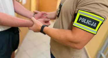 Kamera spłoszyła złodzieja, policja szybko dopadła