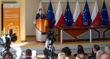 Schrony i obrona cywilna w Białymstoku. Szef MSWiA w podlaskiem  