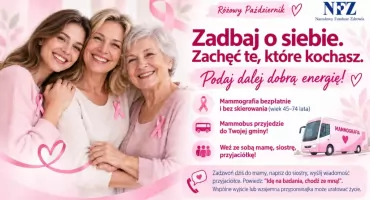 Różowy Październik na Podlasiu. Darmowe badania dla kobiet