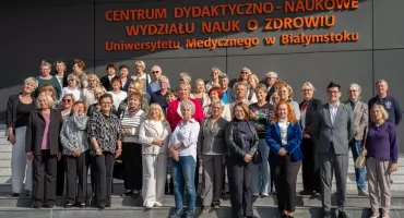 Są przykładem dla młodych! Seniorzy z Białegostoku wrócili na uczelnię