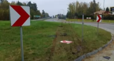 Szalony rajd z zakazem i blisko 2,5 promila. Przerwał go policjant po służbie
