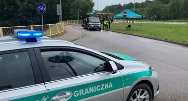 Kolejne zatrzymania cudzoziemców na podlaskiej granicy!
